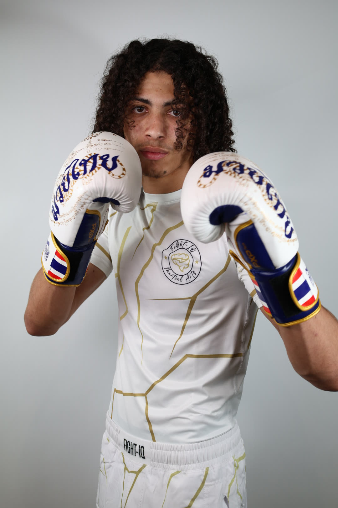 Athlete training wearing RAGE GUARD collection